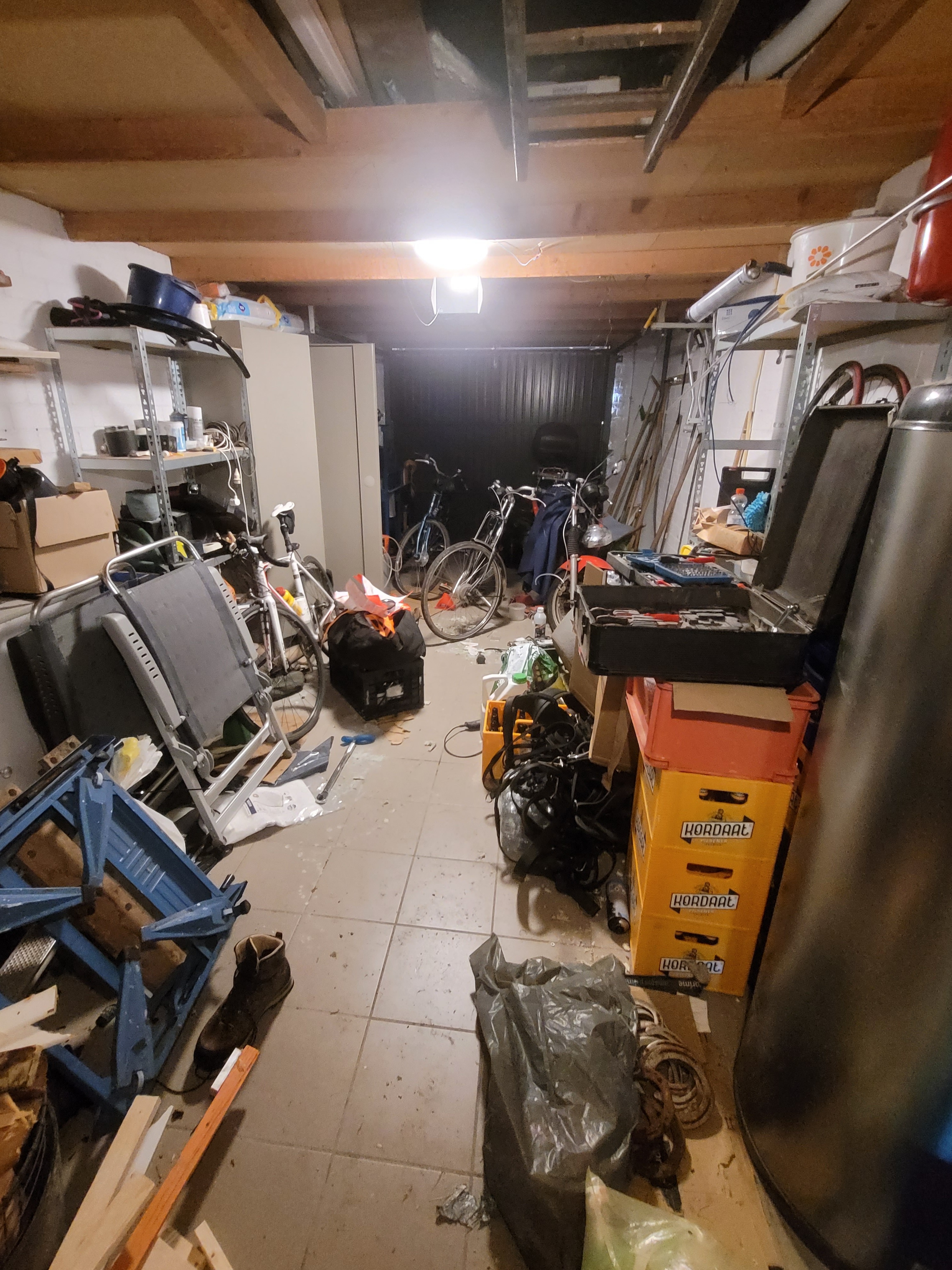 Pic of messy garage