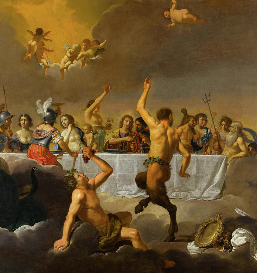 The Feast of the Gods by Jan Van Bijlert