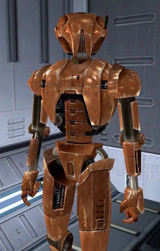 HK-47 Hunter Assassin droid from Start Wars: Knights of the Old Republic