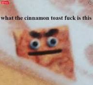 What in the cinnamon toast fuck