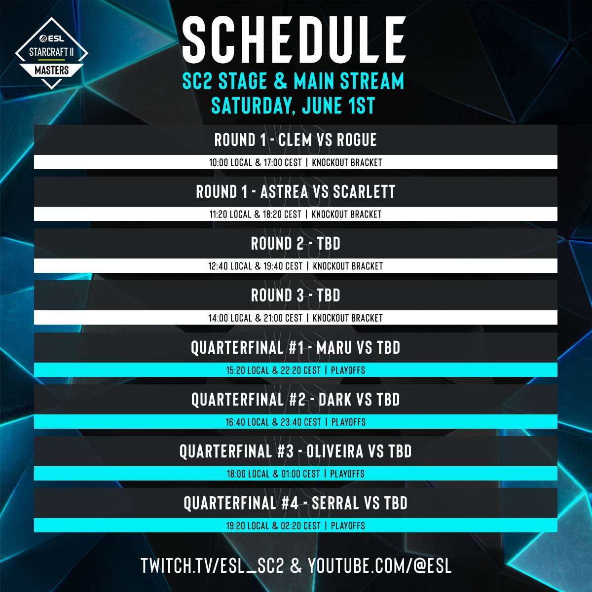 Day 2 schedule