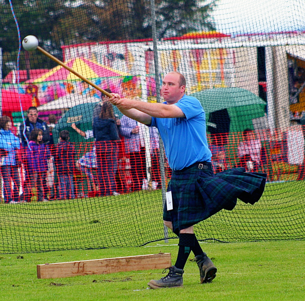 traditional hammer throw